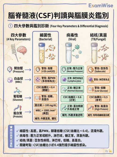 專師 - 中樞神經感染 - AI 圖文解析預覽