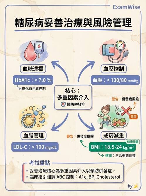 專師 - 糖尿病併發症與照護 - AI 圖文解析預覽