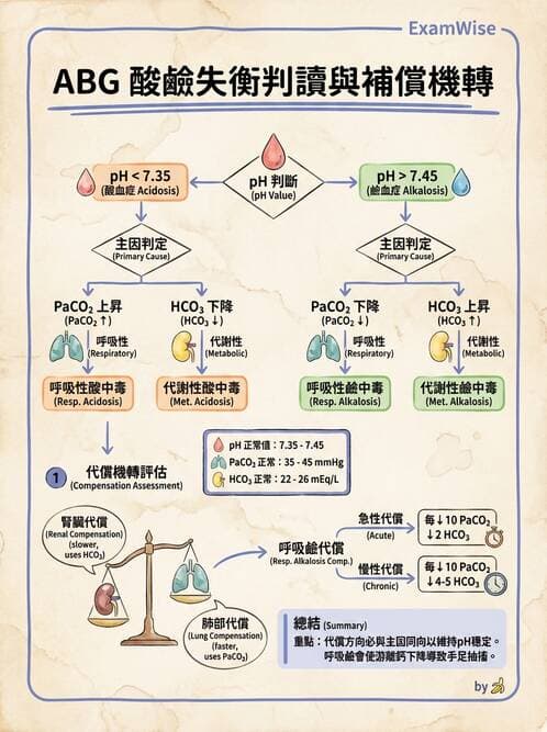 專師 - 呼吸治療與ABG - AI 圖文解析預覽