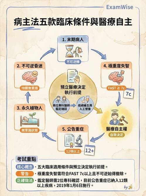 專師 - 病人自主與安寧法規 - AI 圖文解析預覽