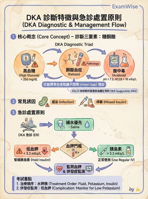 專師 - 糖尿病急症 - AI 圖文解析預覽