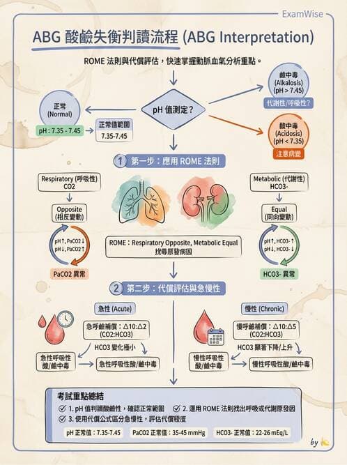 專師 - 呼吸治療與ABG - AI 圖文解析預覽