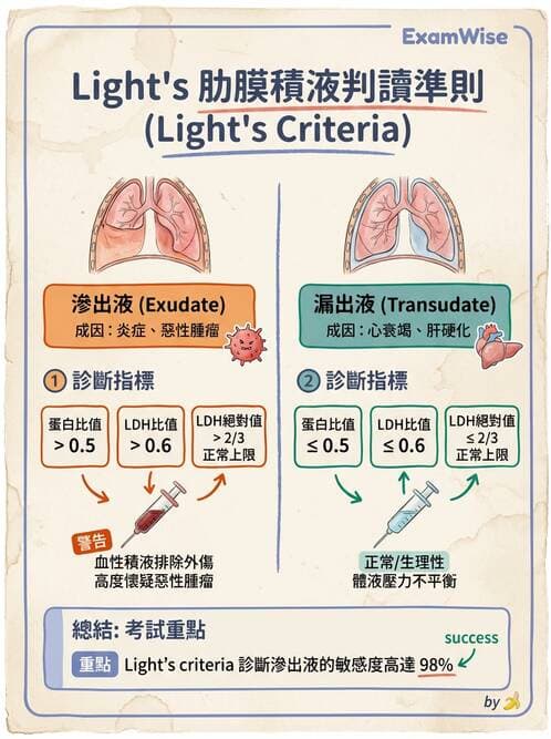 專師 - 肋膜疾病 - AI 圖文解析預覽