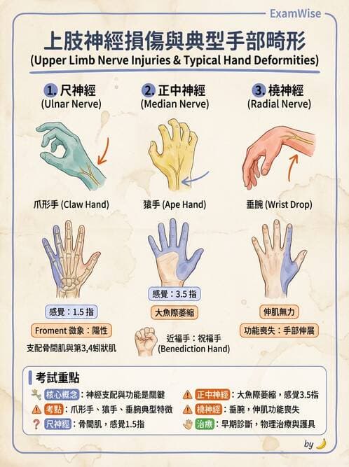 專師 - 周邊神經與脊髓病變 - AI 圖文解析預覽