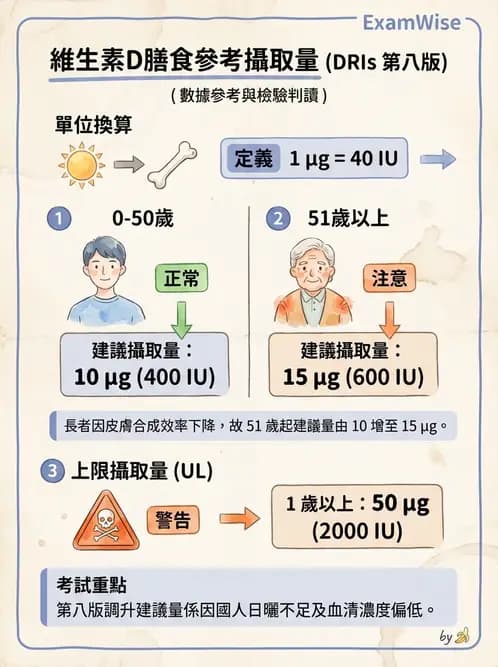 營養 - 維生素D - AI 圖文解析預覽