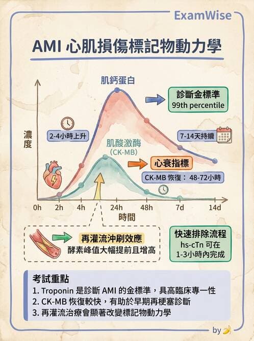專師 - 急性心肌梗塞與處置 - AI 圖文解析預覽