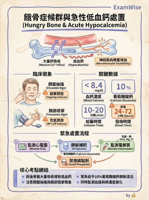 專師 - 副甲狀腺與鈣磷代謝 - AI 圖文解析預覽