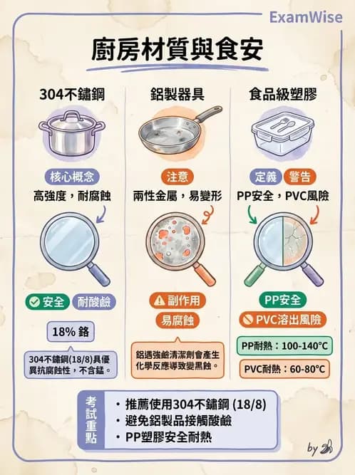 營養 - 餐飲場所設施與食材管理 - AI 圖文解析預覽