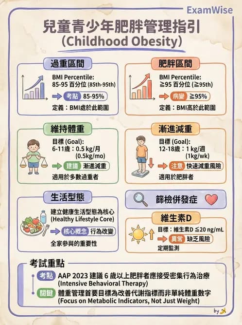 營養 - 體重管理與攝食異常 - AI 圖文解析預覽