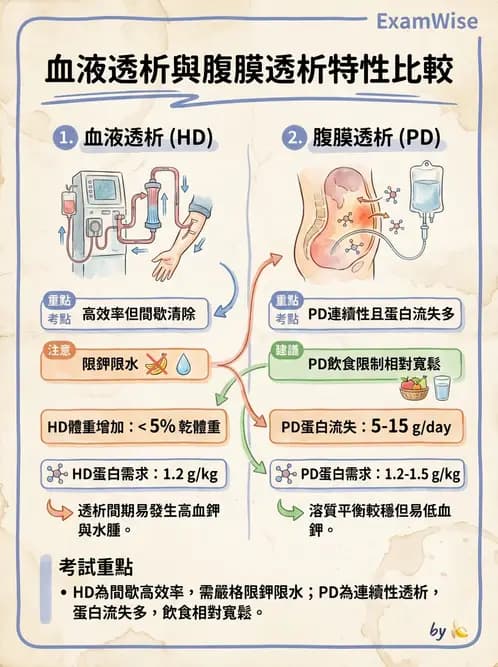 營養 - 透析治療飲食管理 - AI 圖文解析預覽