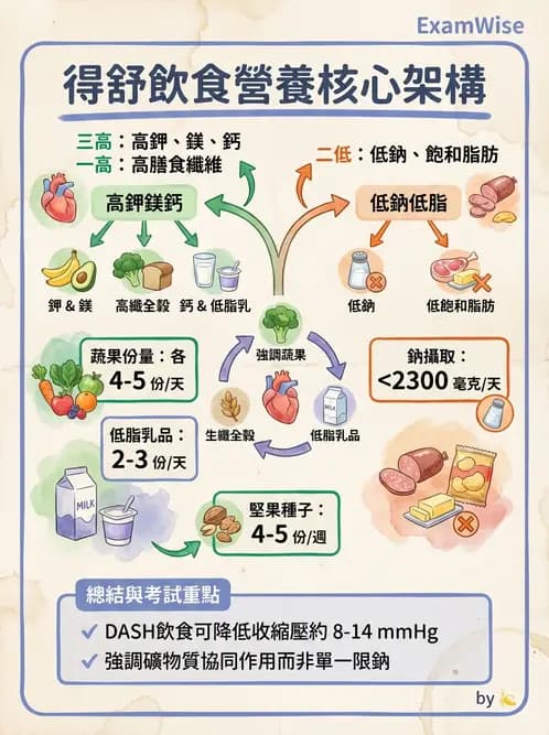 營養 - 高血壓與心血管保護飲食 - AI 圖文解析預覽