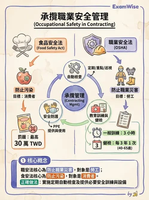 營養 - 工作場所安全與環境衛生 - AI 圖文解析預覽