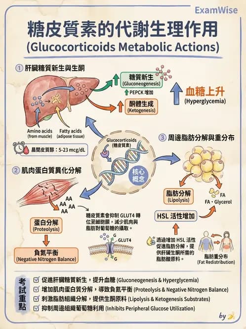 營養 - 內分泌與代謝生理學 - AI 圖文解析預覽
