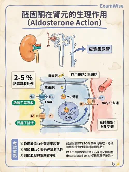 營養 - 腎臟與泌尿生理學 - AI 圖文解析預覽