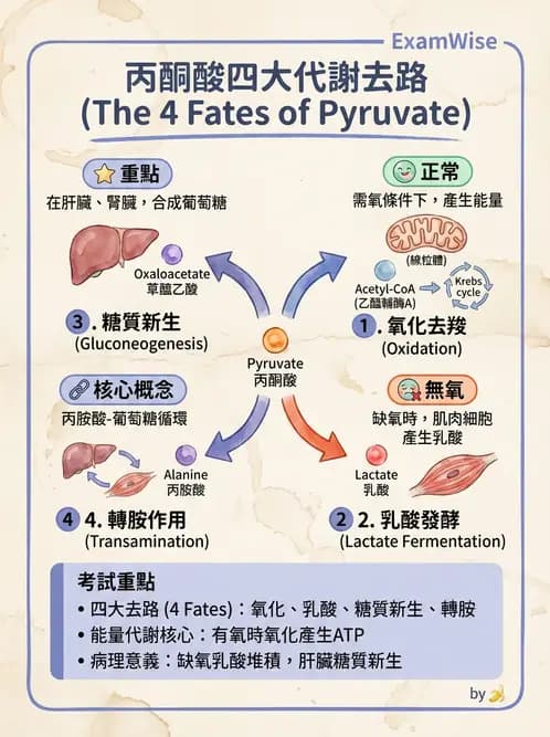 營養 - 能量代謝 - AI 圖文解析預覽