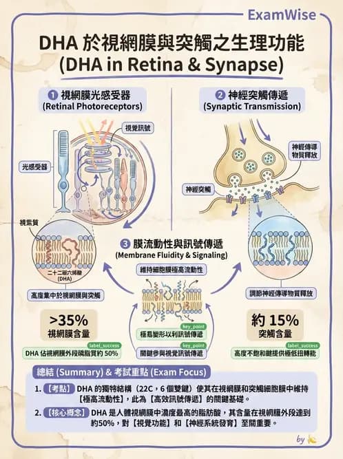 營養 - 脂肪酸種類與必需脂肪酸 - AI 圖文解析預覽