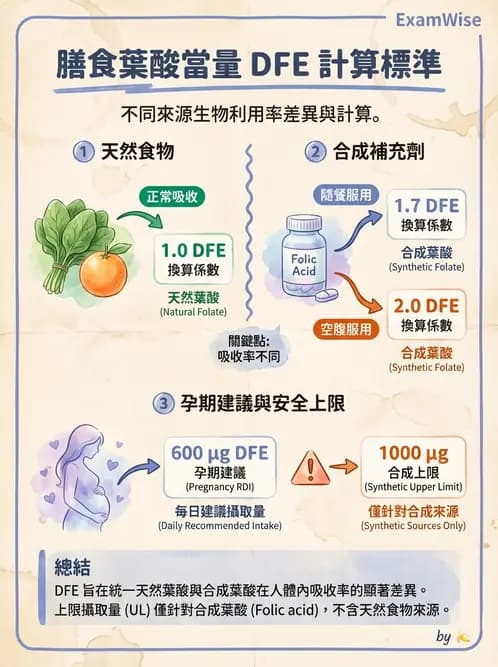 營養 - 單碳代謝與造血B群維生素 - AI 圖文解析預覽