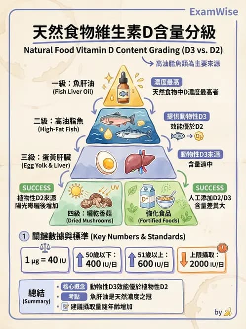 營養 - 維生素D - AI 圖文解析預覽
