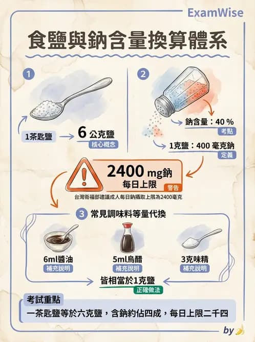 營養 - 巨量礦物質營養素 - AI 圖文解析預覽
