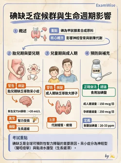 營養 - 碘與硒營養 - AI 圖文解析預覽