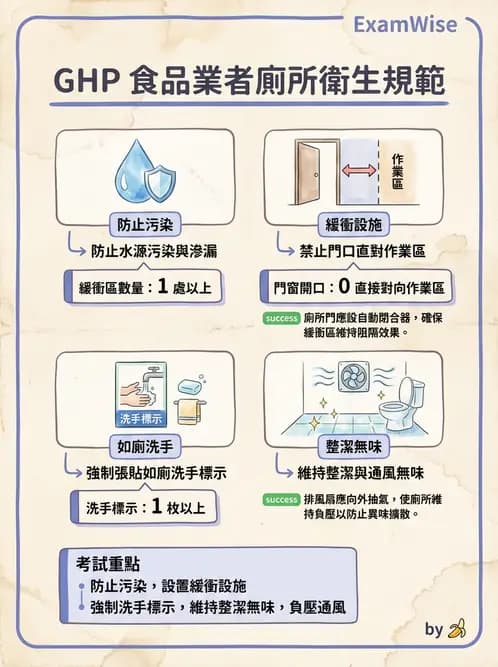 GHP - 食品良好衛生規範 - AI 圖文解析預覽
