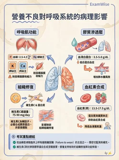 營養 - 呼吸系統疾病 - AI 圖文解析預覽