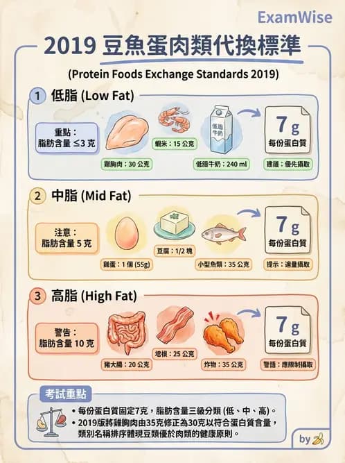 營養 - 食材用量計算與食物代換 - AI 圖文解析預覽