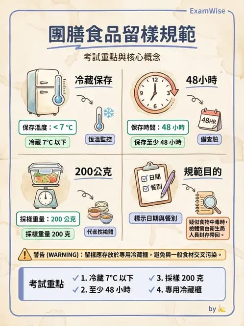 營養 - 製程衛生規範、標示法規與供應管理 - AI 圖文解析預覽