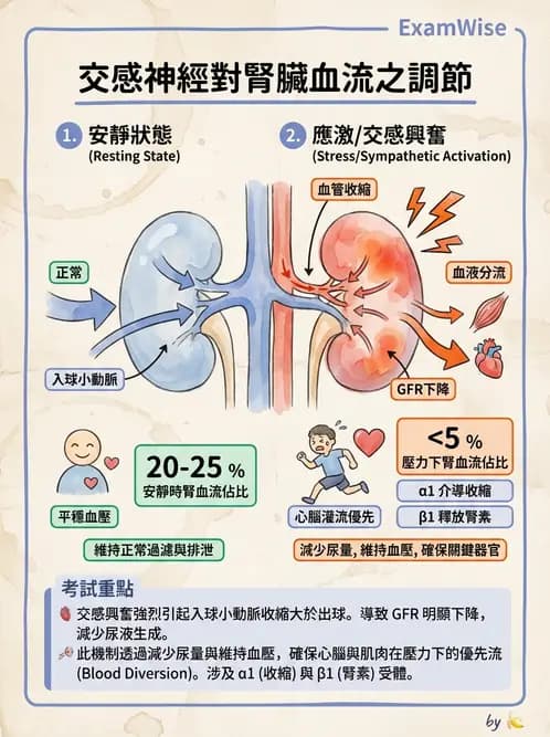 營養 - 腎臟與泌尿生理學 - AI 圖文解析預覽