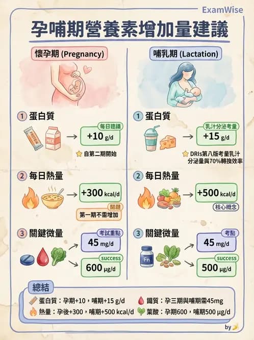 營養 - 孕期與哺乳期營養 - AI 圖文解析預覽