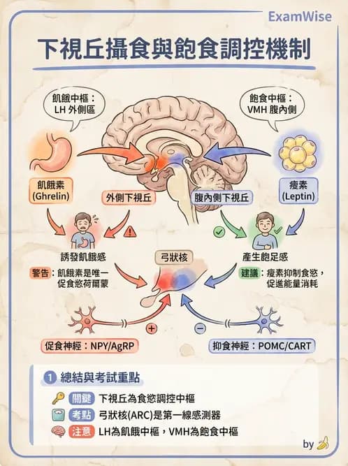 營養 - 能量平衡與食慾控制 - AI 圖文解析預覽