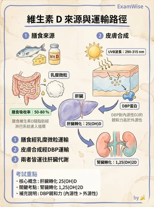 營養 - 維生素D - AI 圖文解析預覽