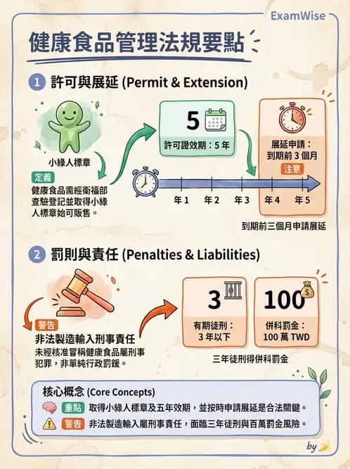 營養 - 營養標示與食品法規 - AI 圖文解析預覽