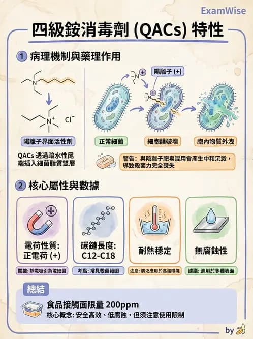 營養 - 食品用洗潔劑與殺菌消毒 - AI 圖文解析預覽