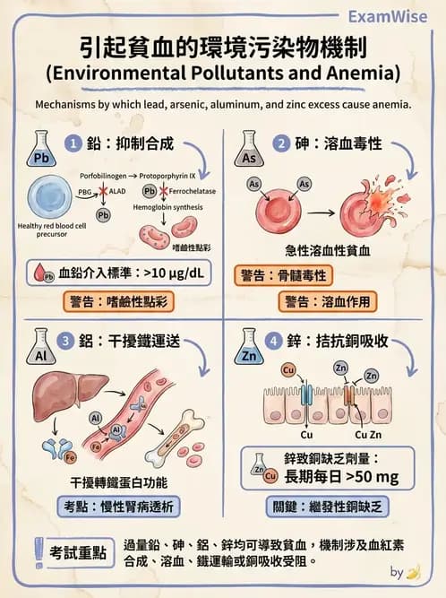 營養 - 化學性危害 - AI 圖文解析預覽