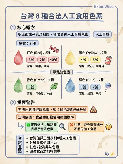 營養 - 食品添加物 - AI 圖文解析預覽