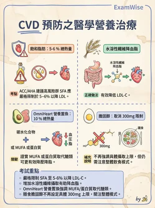 營養 - 心臟衰竭、移植與血脂管理 - AI 圖文解析預覽
