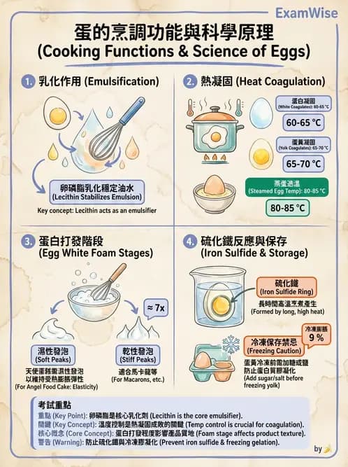 營養 - 動植物性食材製備原理 - AI 圖文解析預覽