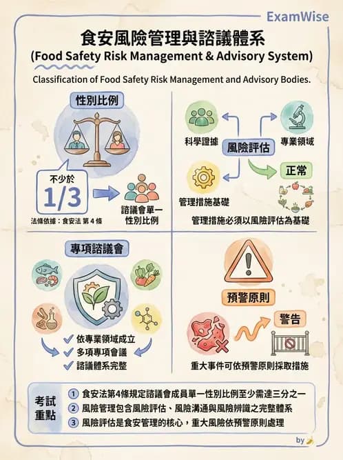 營養 - 製程衛生規範、標示法規與供應管理 - AI 圖文解析預覽
