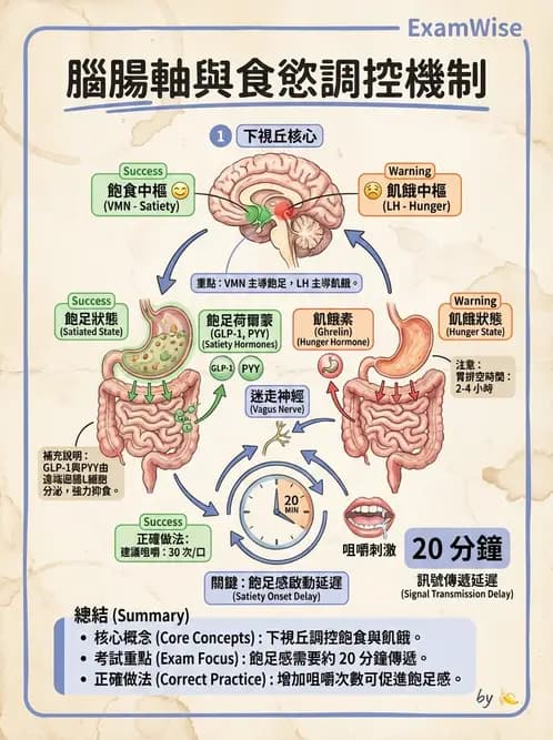 營養 - 消化系統生理學 - AI 圖文解析預覽