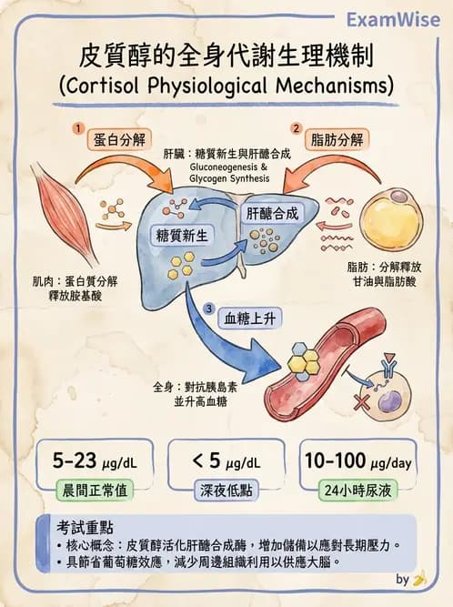 營養 - 內分泌與代謝生理學 - AI 圖文解析預覽