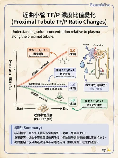 營養 - 腎臟與泌尿生理學 - AI 圖文解析預覽