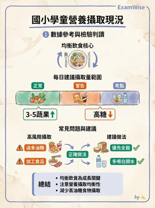營養 - 國民營養現況與慢性病趨勢 - AI 圖文解析預覽