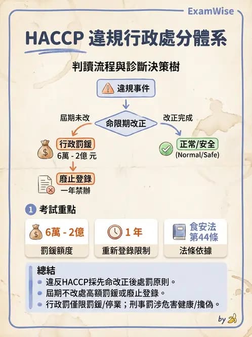 營養 - HACCP系統與食安法規 - AI 圖文解析預覽