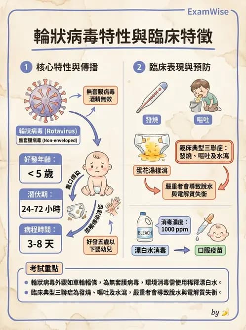 營養 - 食源性病原微生物 - AI 圖文解析預覽