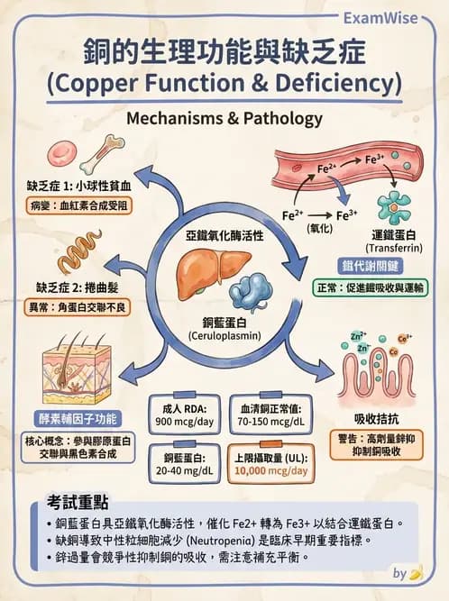營養 - 鋅與銅營養 - AI 圖文解析預覽