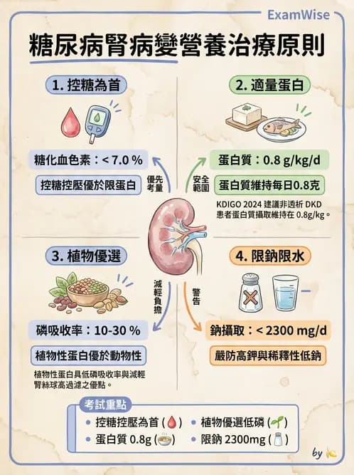 營養 - 腎臟疾病飲食治療 - AI 圖文解析預覽