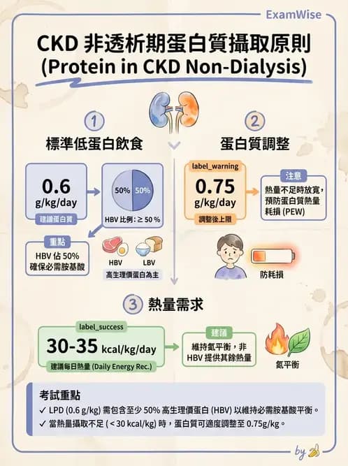 營養 - 腎臟疾病飲食治療 - AI 圖文解析預覽