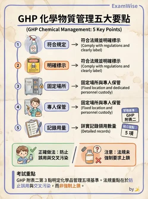 GHP - 食品良好衛生規範 - AI 圖文解析預覽