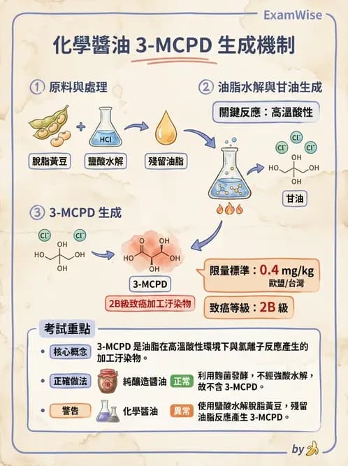 營養 - 化學性危害 - AI 圖文解析預覽